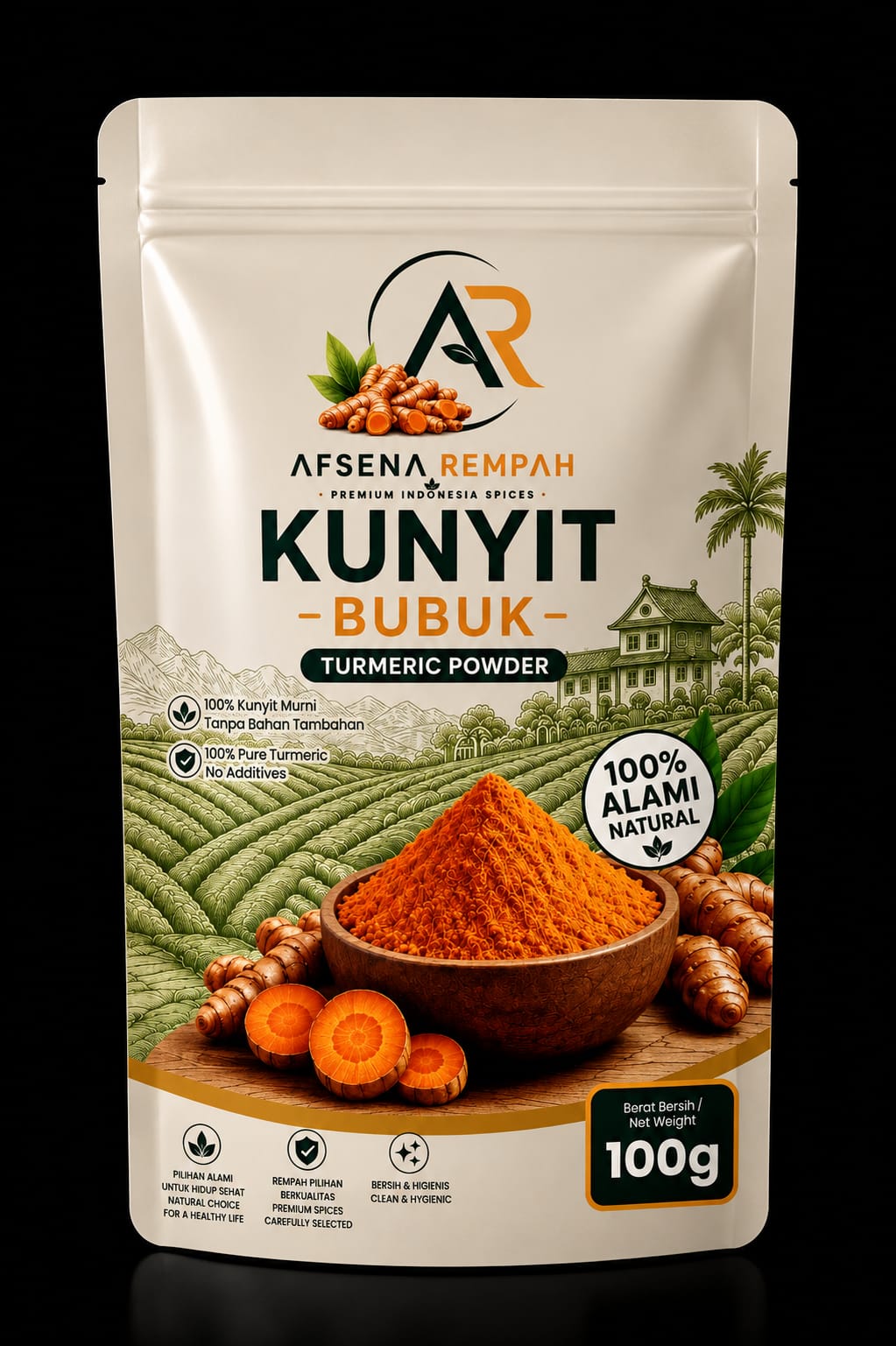 Kunyit Bubuk — Turmeric Powder
